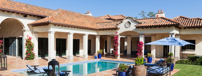 Florida home with Pool Seating