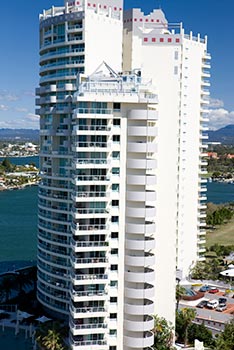 Luxury apartment building in Sarasota