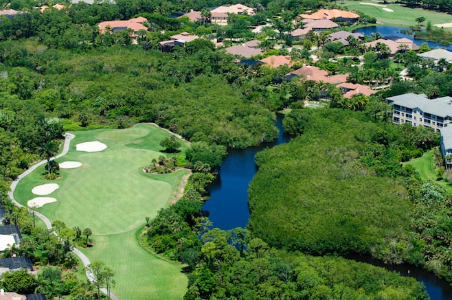golf course community in florida