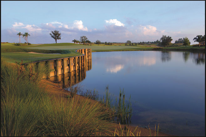 Golf course in Kissimee Florida