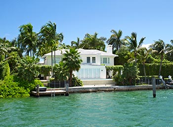 Waterfront single family home