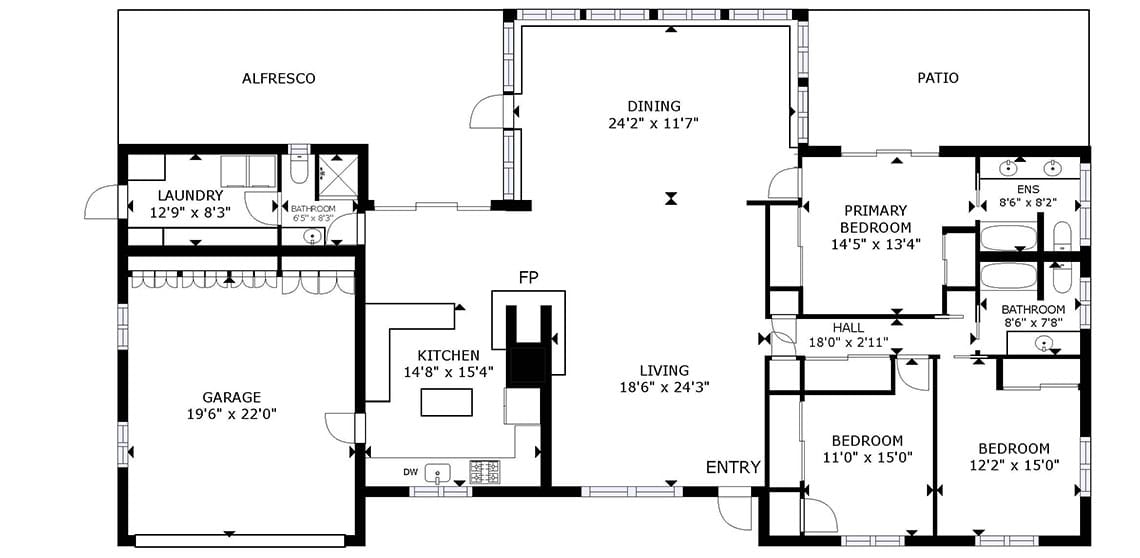 214 Lakeview Dr Anna Maria Island Layout