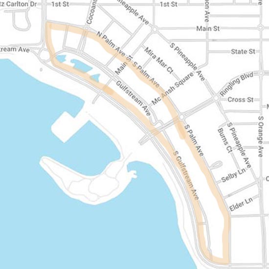 Gulfstream Ave New Construction Map