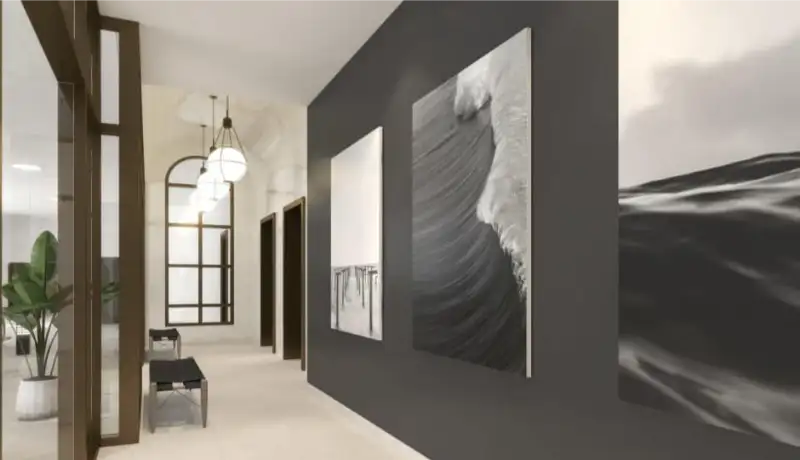 DeMarcay hallway
