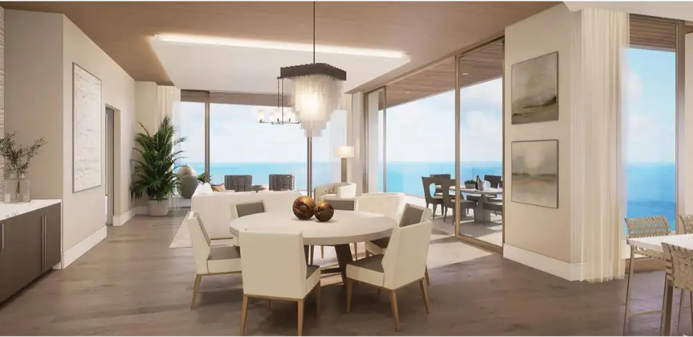 St Regis Residences dining room