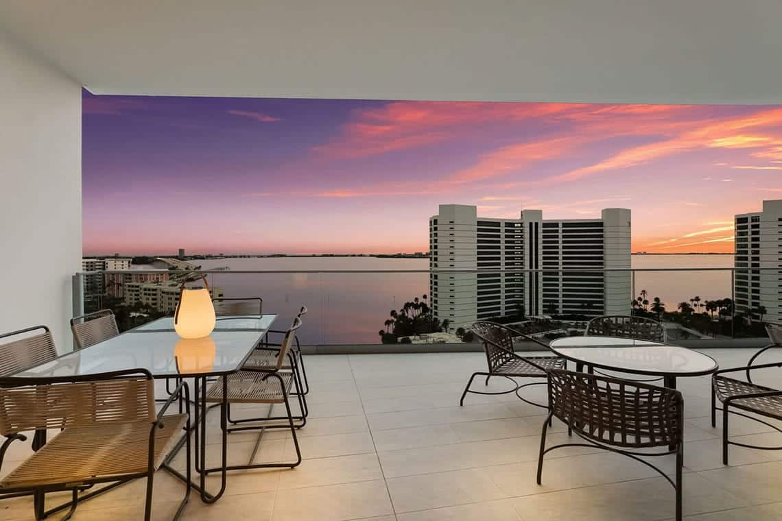 401-quay-commons-balcony-dusk
