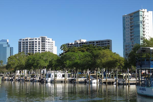 Downtown Sarasota Condos on water